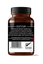 이미지를 갤러리 뷰어에 로드 , Dahlia4 Natural Glucose Support 60-Capsules