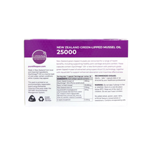Load image into Gallery viewer, Lifespan Green Lipped Mussel Oil 25000mg, 90 Capsules