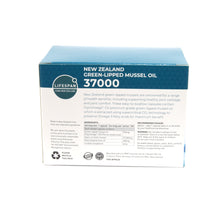 Load image into Gallery viewer, Lifespan Green Lipped Mussel Oil 37000mg, 120 Capsules