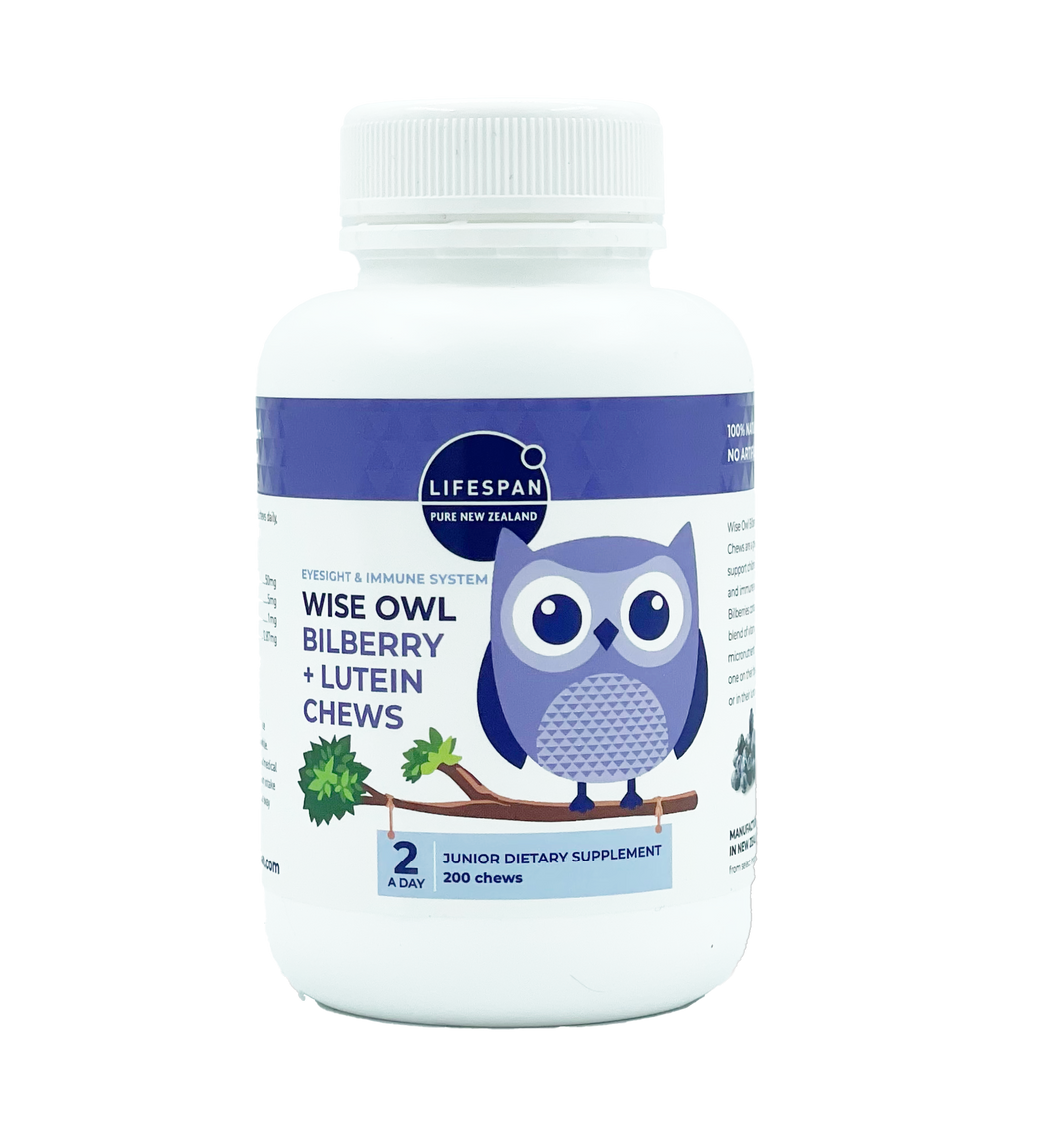 Lifespan Wise Owl Bilberry + Lutein Chews